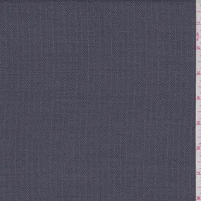 2 1/8 YD PC-Pale Black Chevron Lightweight Suiting Fabric