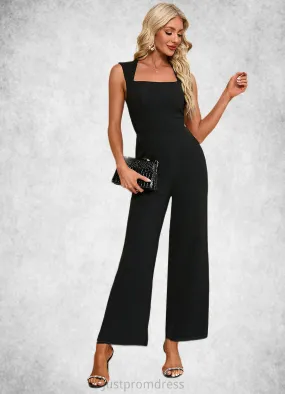 Aaliyah Square Elegant Jumpsuit/Pantsuit Polyester Maxi Dresses HHP0022346