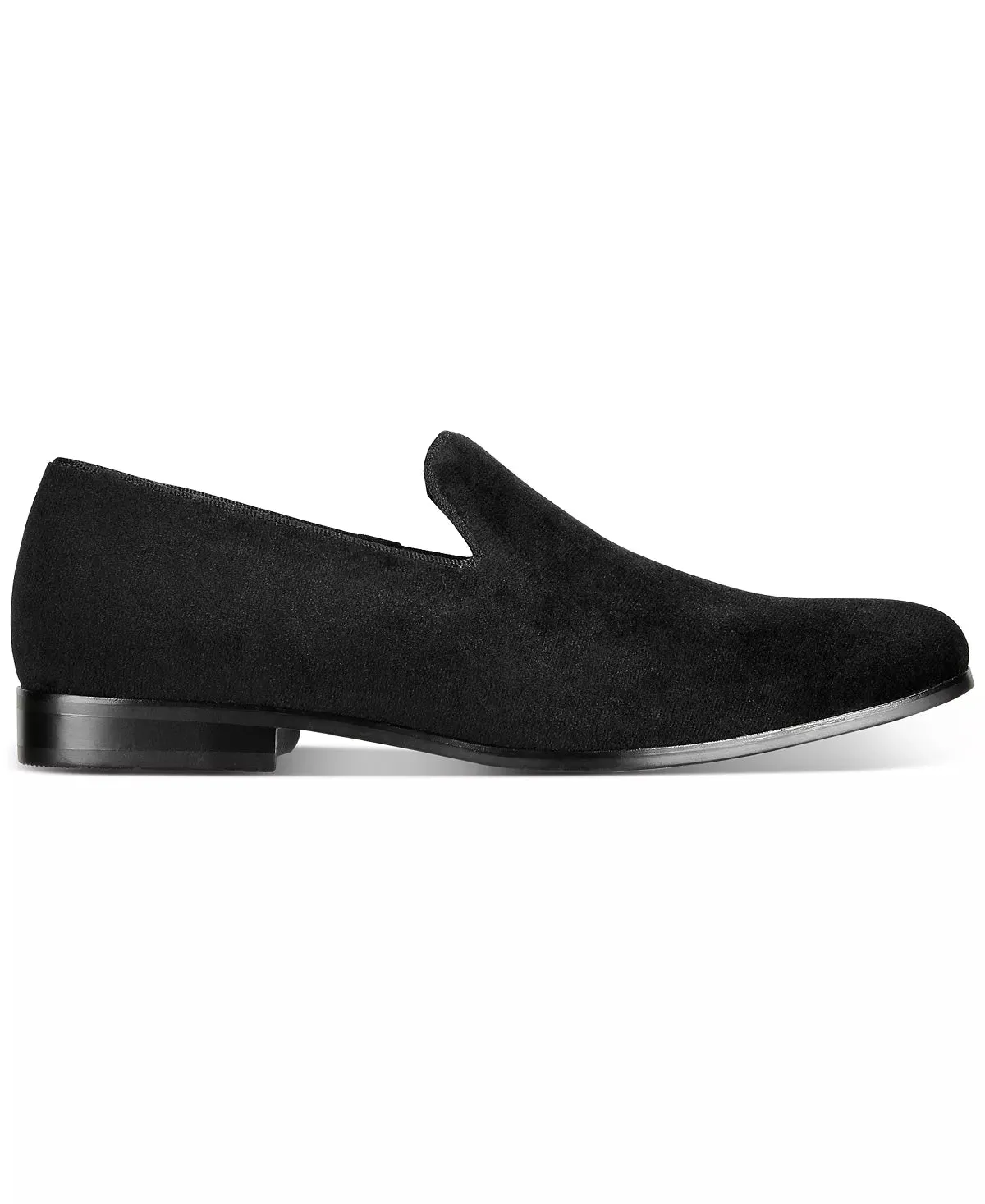 Alfani Mens Zion Smoking Slipper Loafer Color Black Size 9.5M