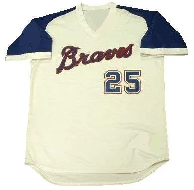 Andruw Jones Atlanta Braves Throwback  Jersey