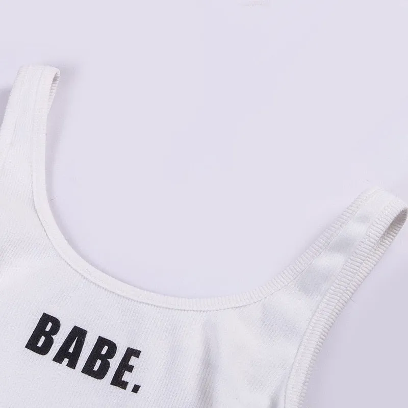 Babe Crop Tank Top