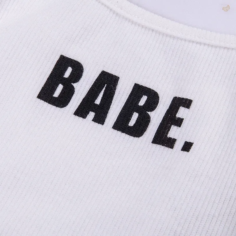 Babe Crop Tank Top