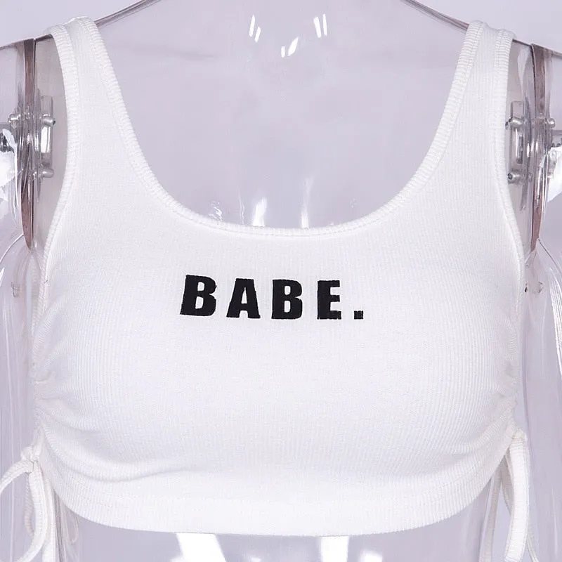 Babe Crop Tank Top