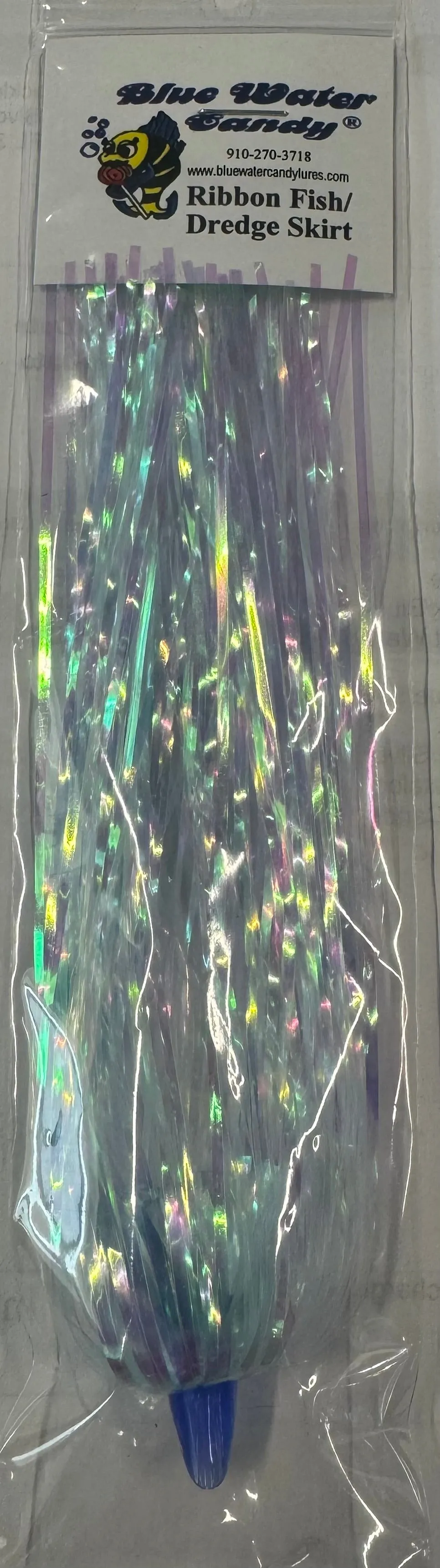 Blue Water Candy Ribbon Fish / Dredge Skirts