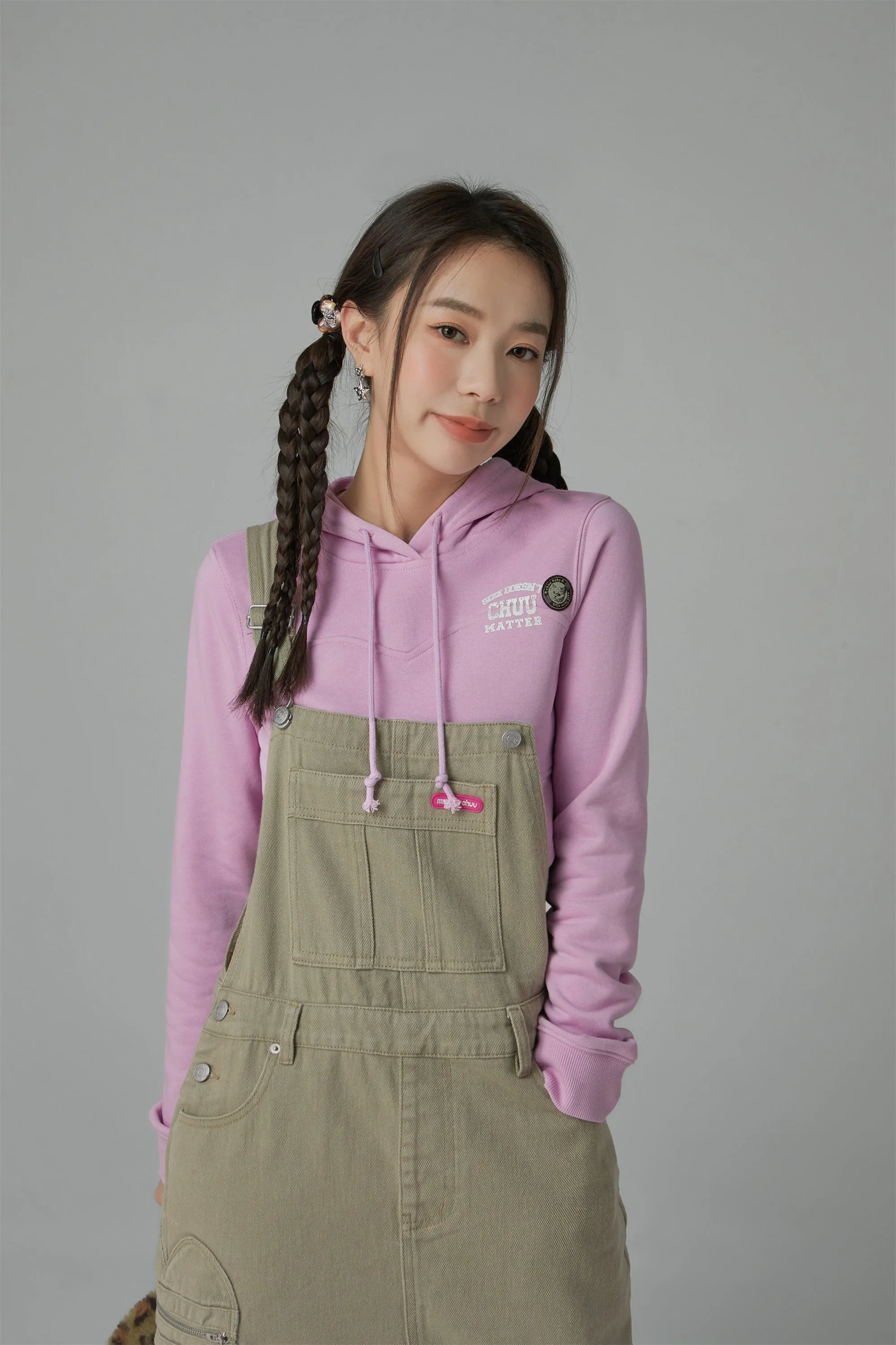 Denim Overalls Long Dress
