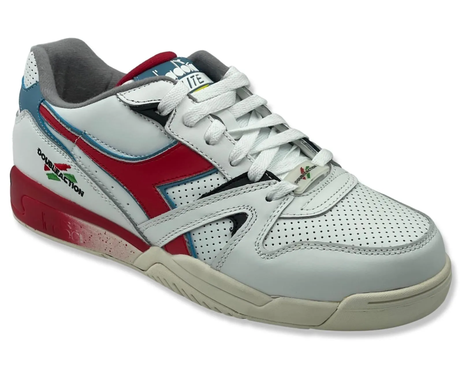 Diadora Duratech Elite Sneakers in White for Men's