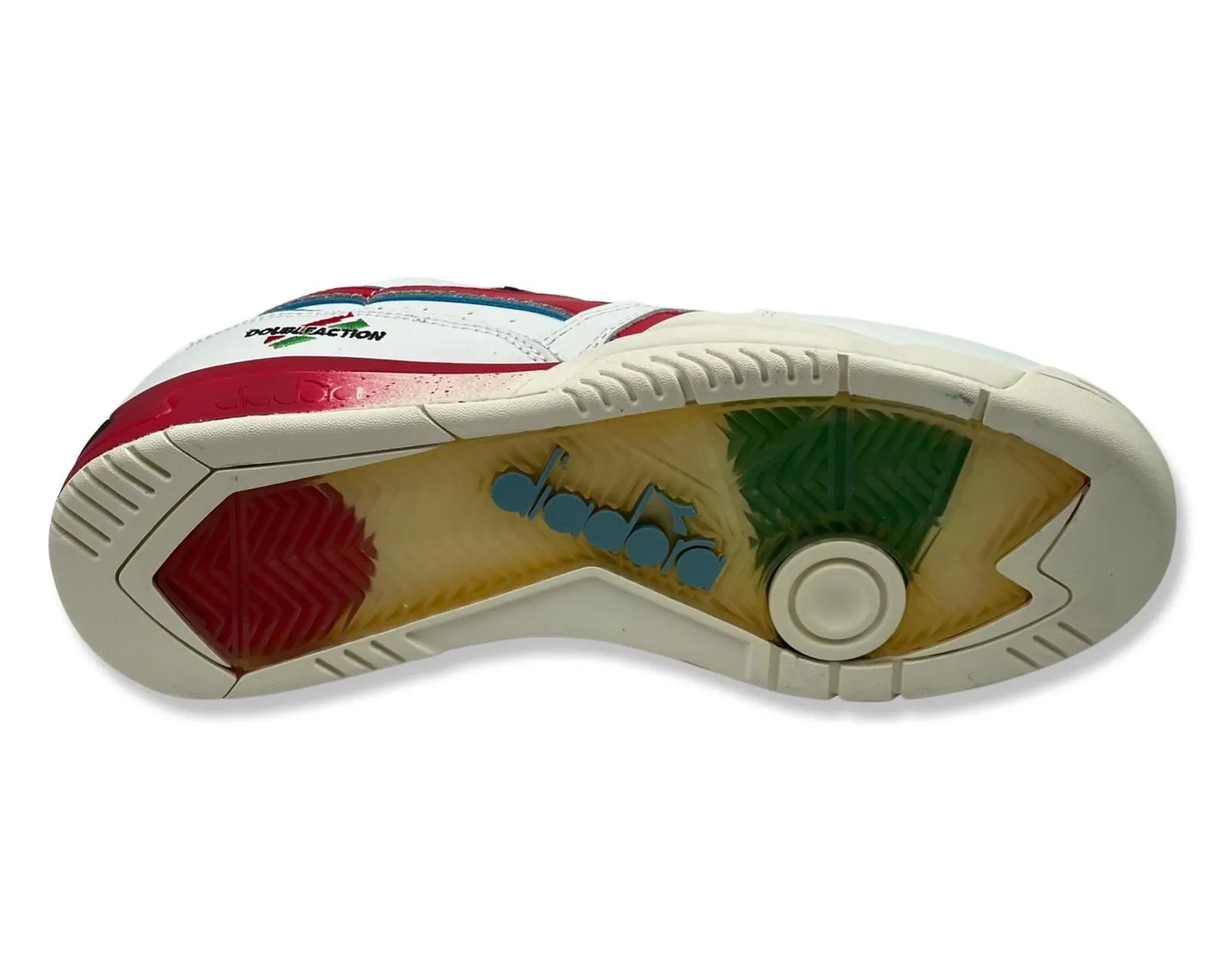 Diadora Duratech Elite Sneakers in White for Men's