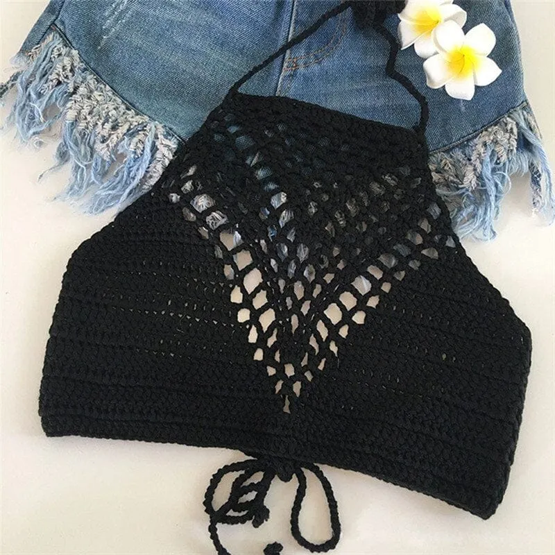 Flirty Crochet Crop Top