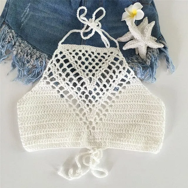Flirty Crochet Crop Top