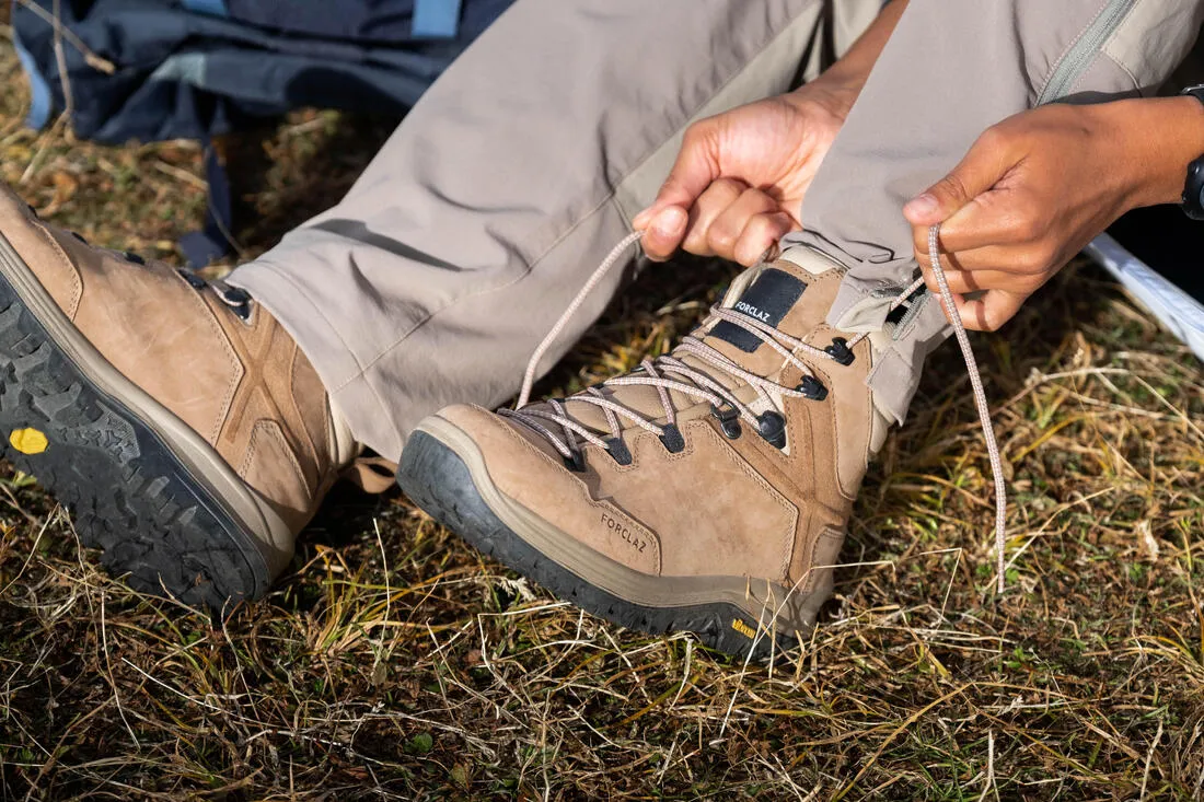 Forclaz MT500 Vibram Women's Trekking Boots - High - Waterproof - Leather