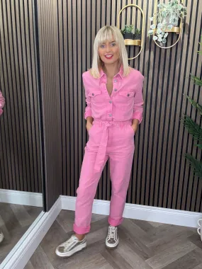Jayna Jumpsuit Pink