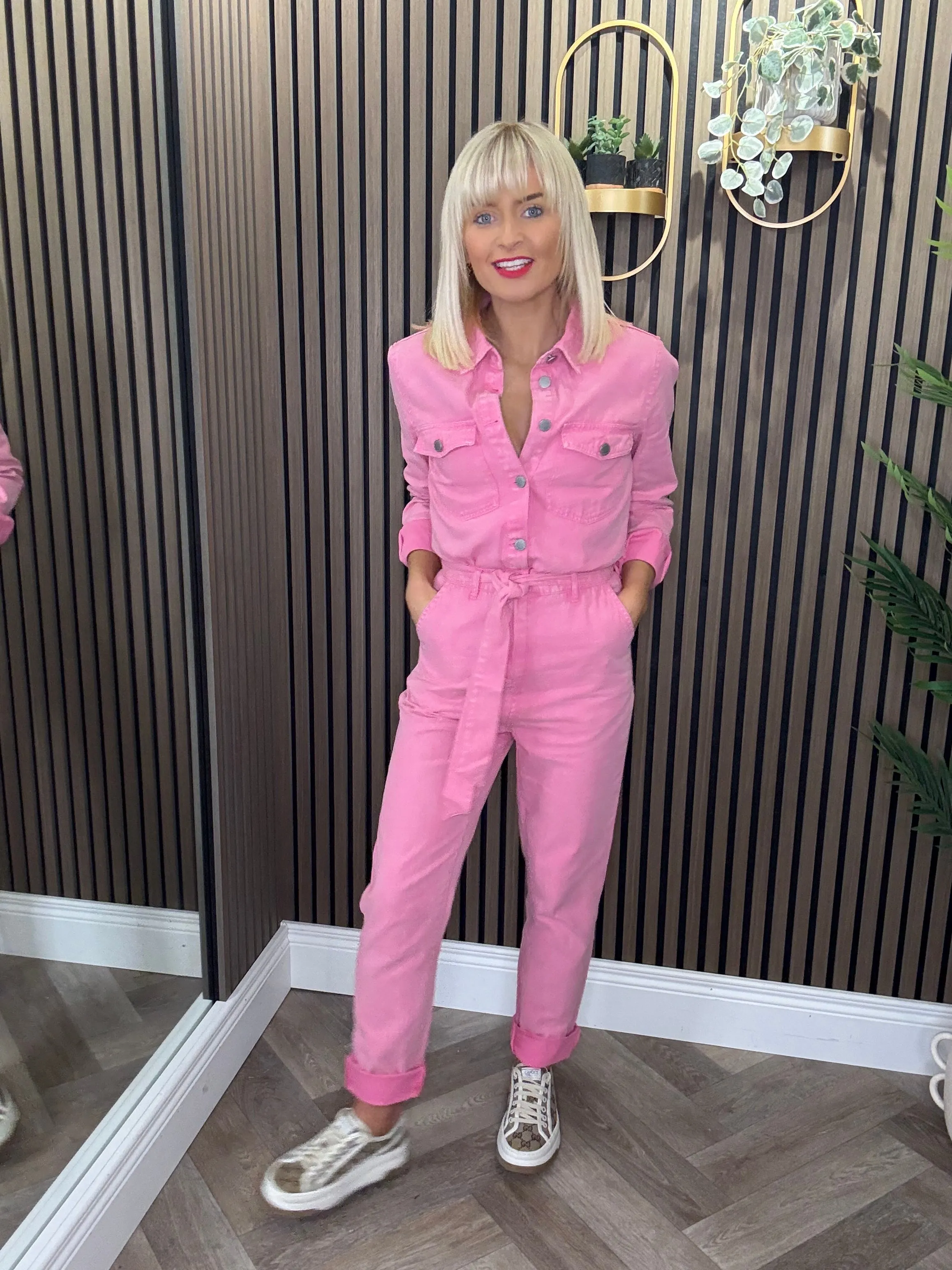 Jayna Jumpsuit Pink