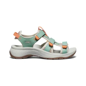 Keen Women's Astoria West Open Toe Sandals- Granite Green/ Tangerine
