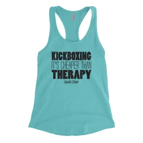 Kickboxing It's Cheaper Blacked Out