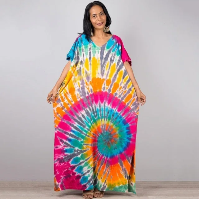 Long Beach Cover Up Dresses Women Robe Bikini Cover Up Beachwear
