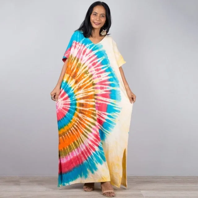 Long Beach Cover Up Dresses Women Robe Bikini Cover Up Beachwear