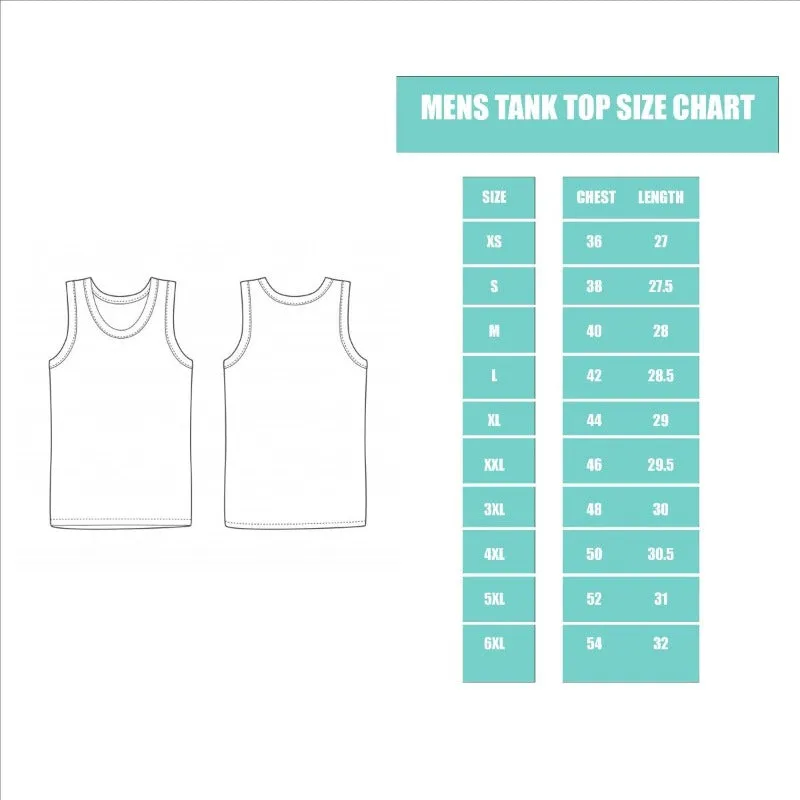 Men's Multicolor Scoop Neck Plus Size Cotton Tank Tops