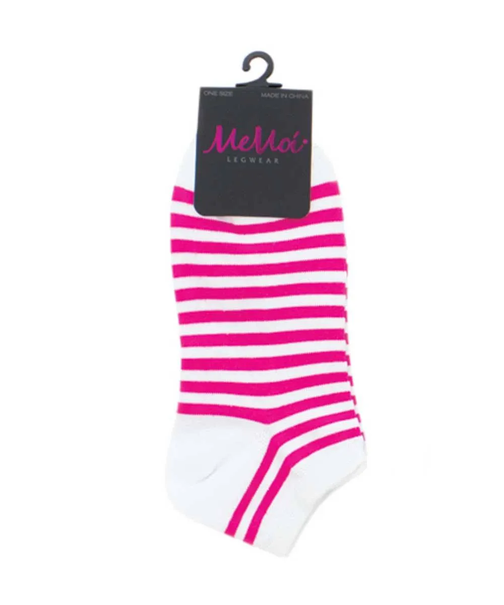 MonoStripes Soft-Fit Cotton Blend Low-Cut Socks