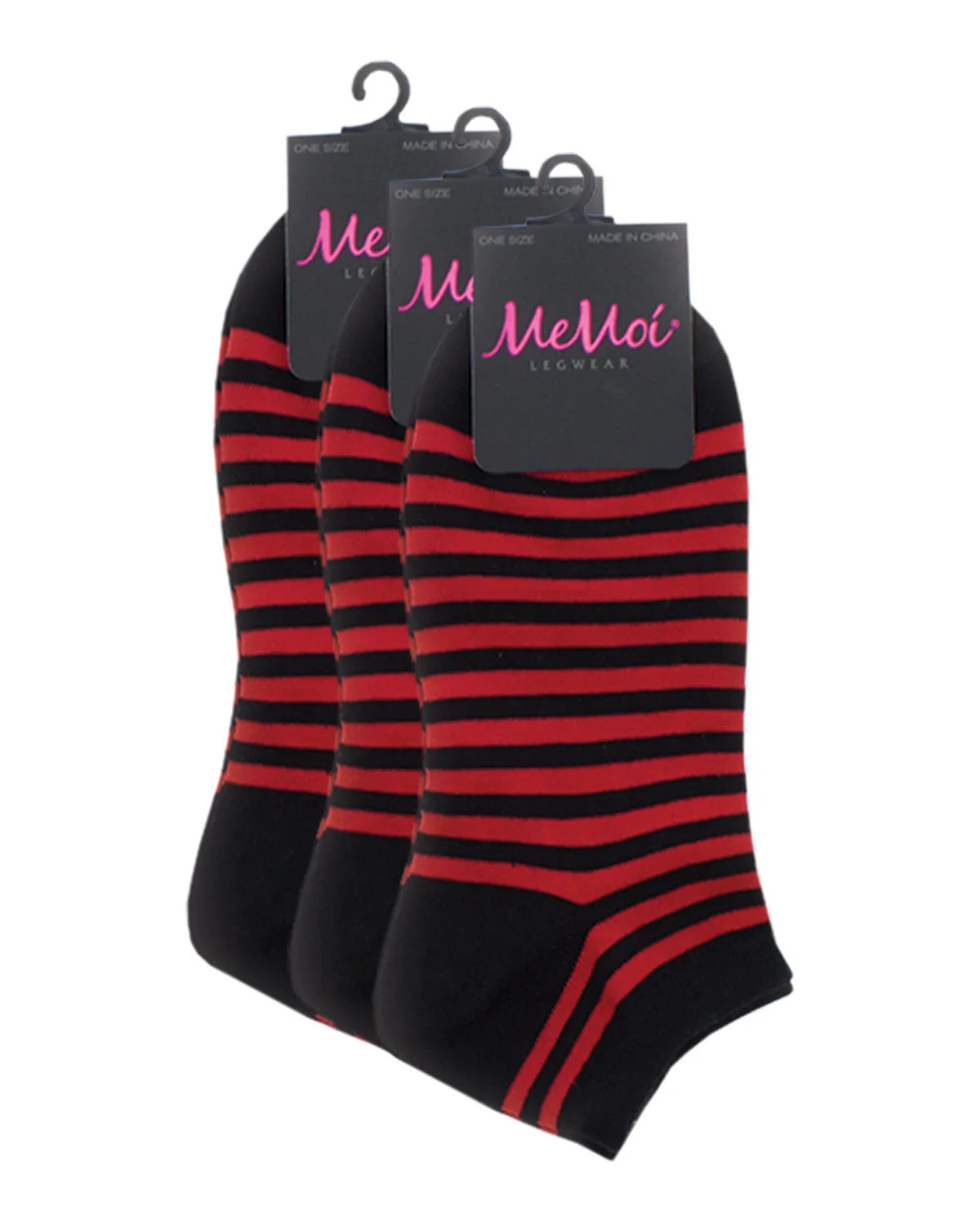 MonoStripes Soft-Fit Cotton Blend Low-Cut Socks
