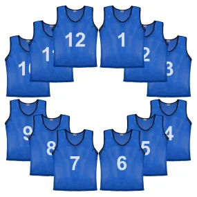 Murray Sporting Goods Nylon Mesh Scrimmage Practice Pinnies- Set of 12