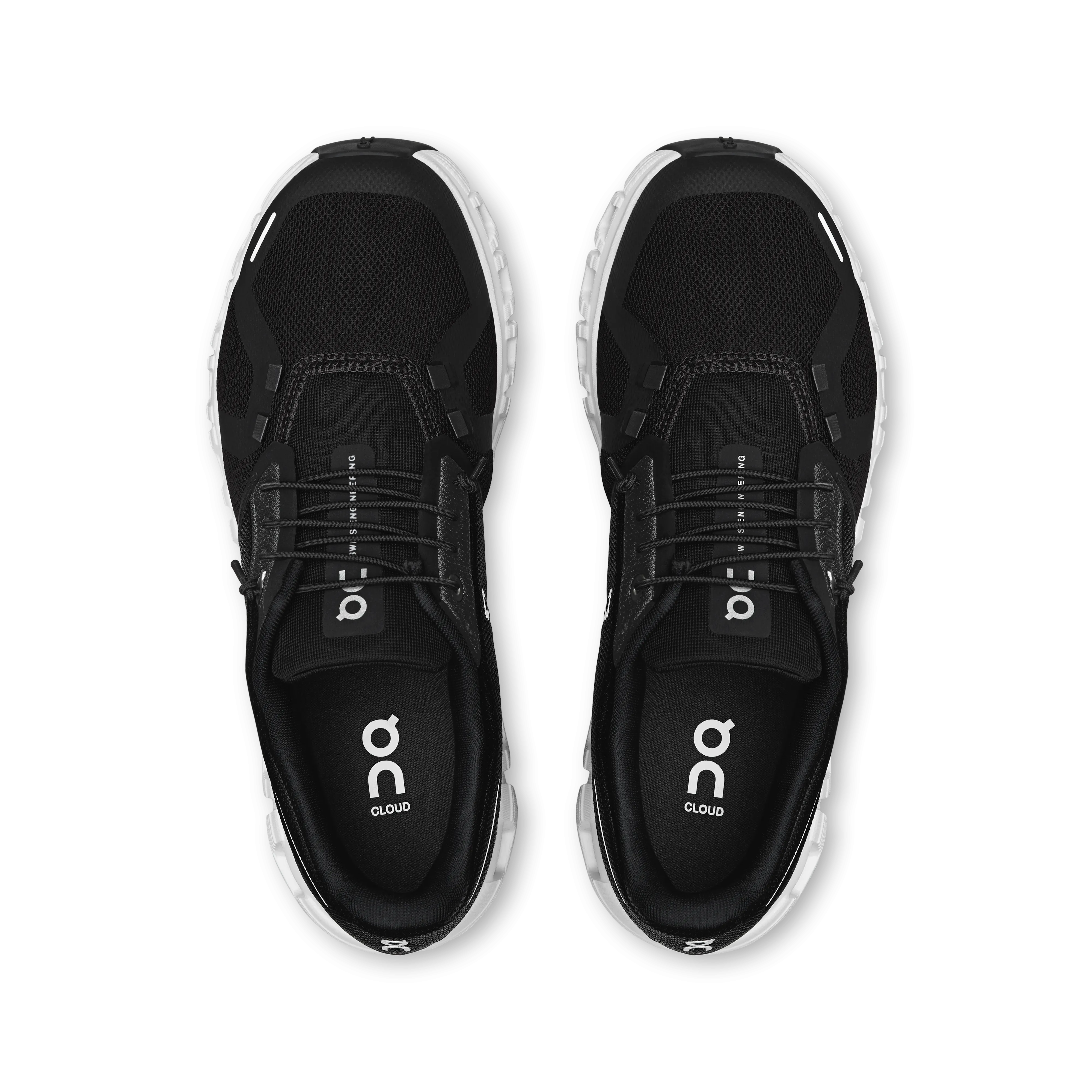 On Running Women's Cloud 6 Shoes - Black / White