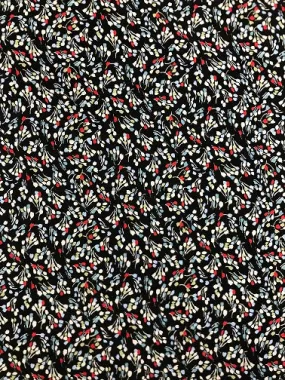 Printed Viscose - Red Mix 7008/A