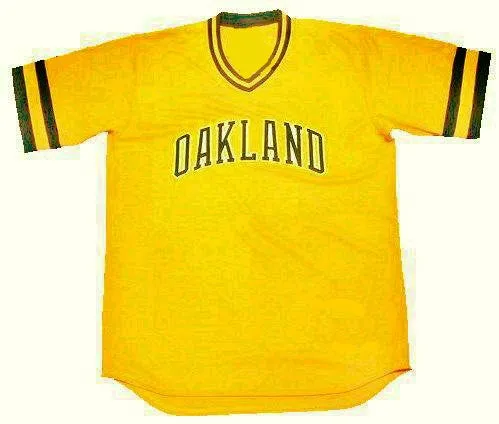 Rickey Henderson Athletics Throwback Jersey