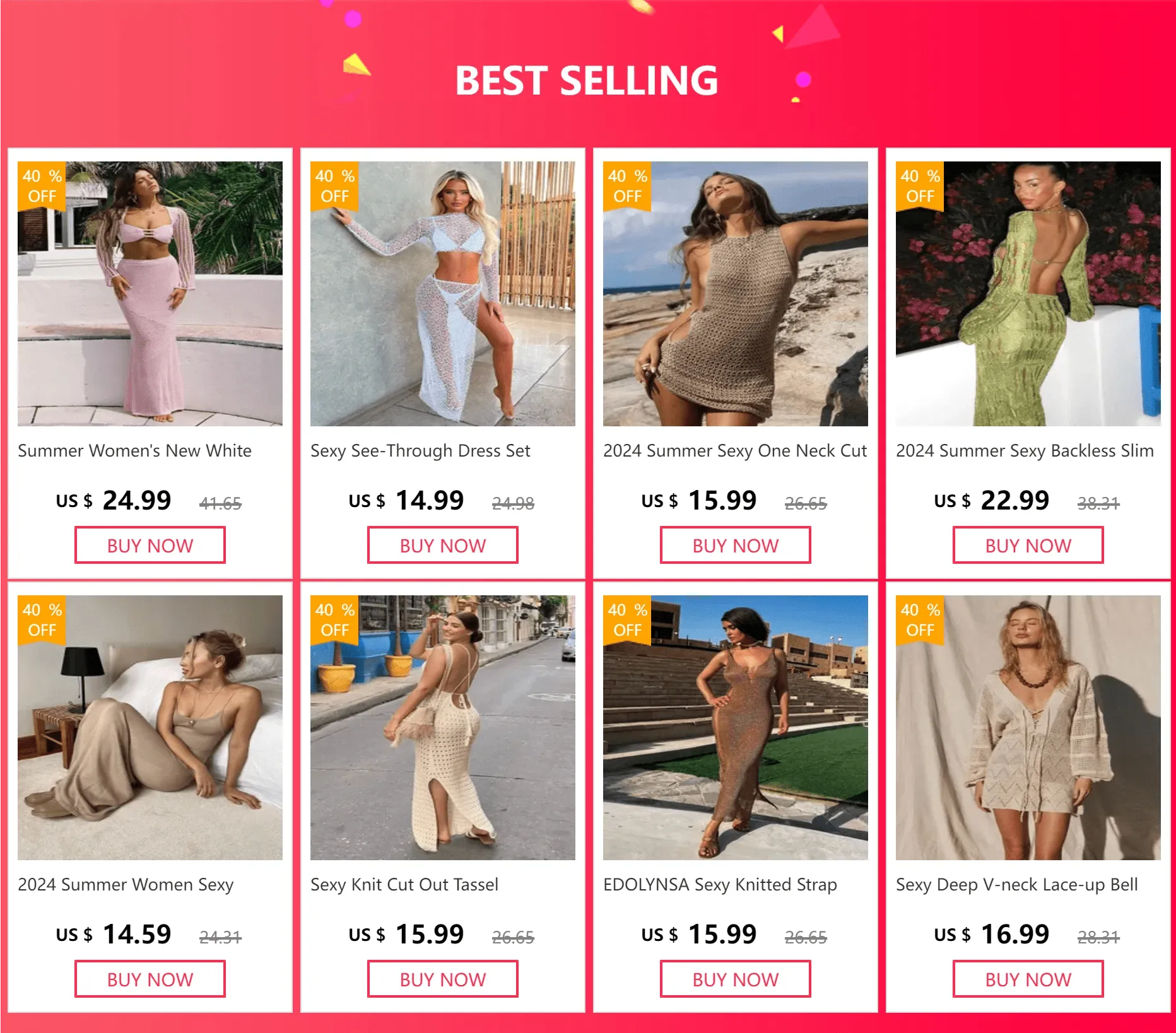 Sexy Knit Cut Out Tassel Spaghetti Strap Bodycon Beach Maxi Dress Summer