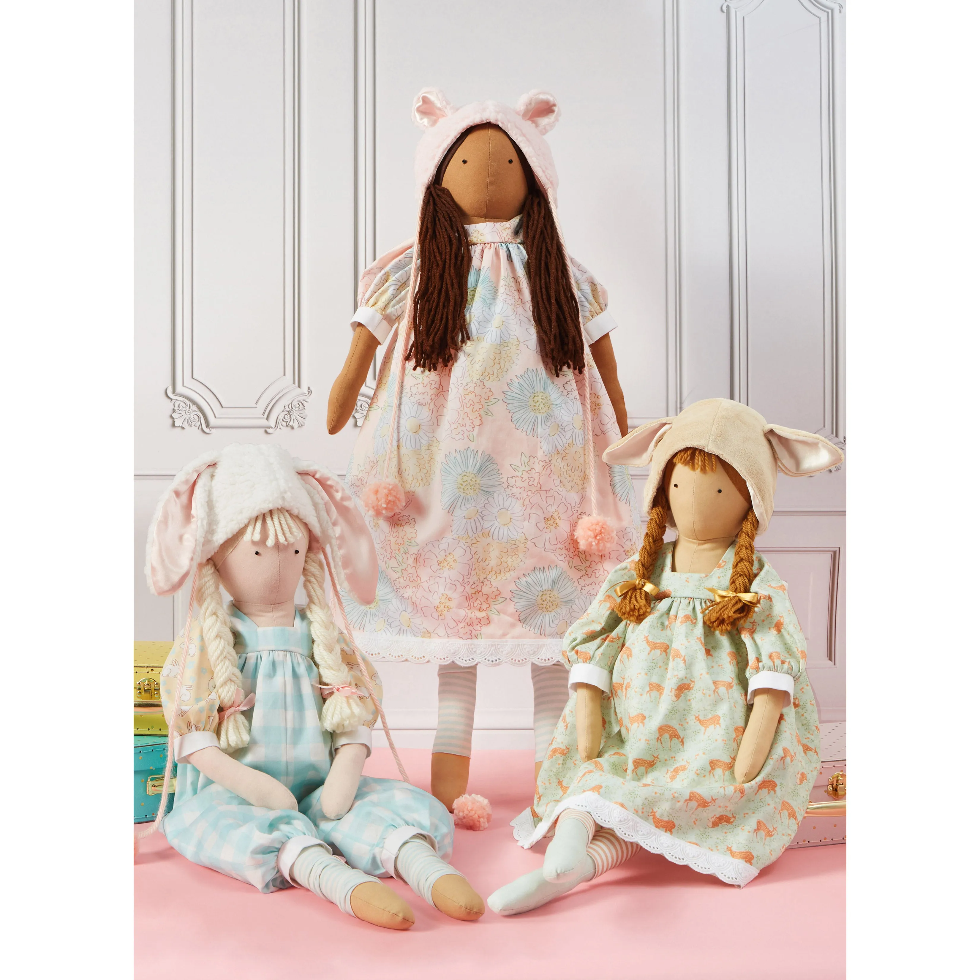 Simplicity Pattern S9621O Plush Dolls & Cloths