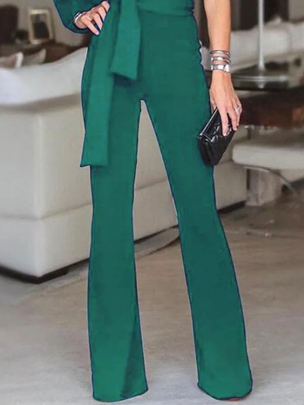 THE ALESSIA | ONE-SHOULDER JUMPSUIT