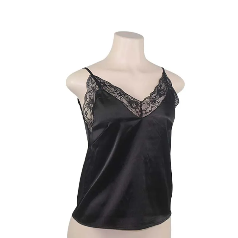Women's Spring/Summer V-Neck Lace Tank Top
