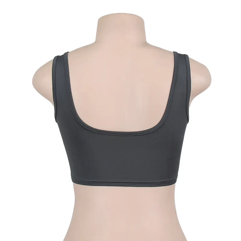 Women's Summer Casual Spandex Crop Top With Print