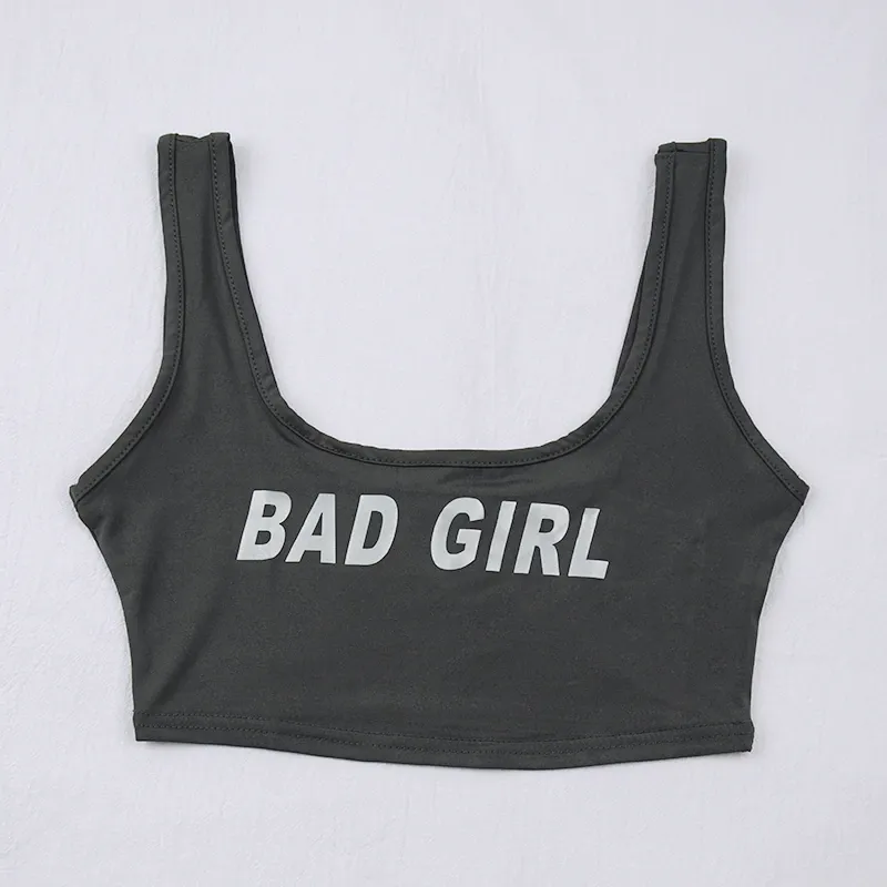 Women's Summer Casual Spandex Crop Top With Print