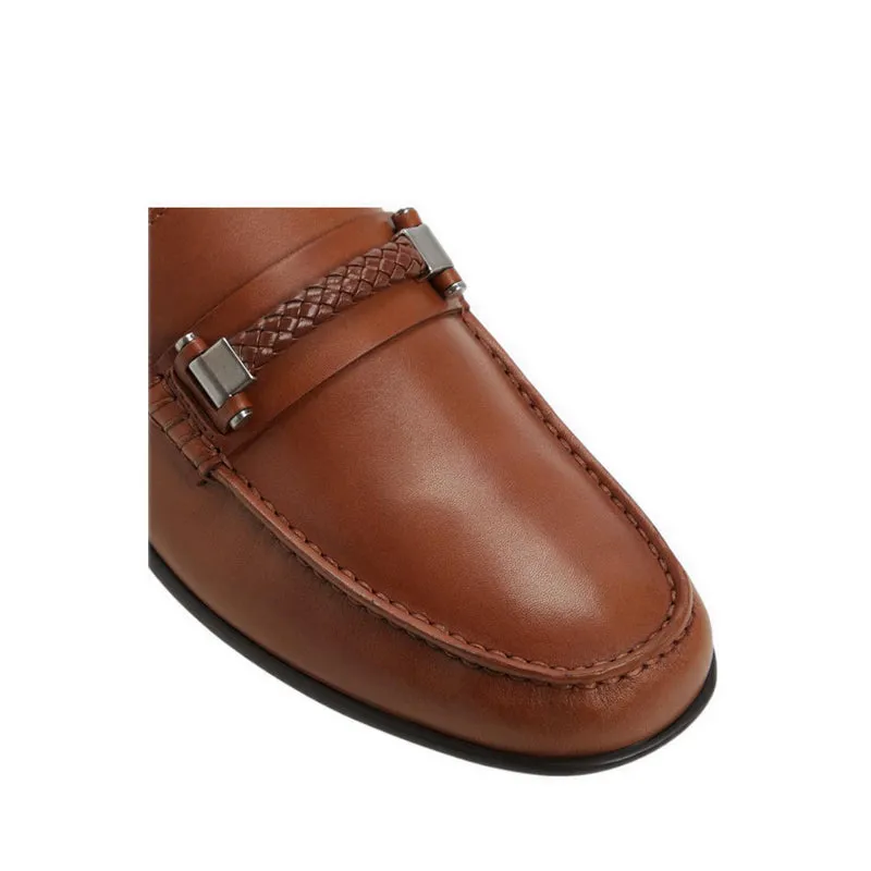 ZIRNUFLEX-IN SLIP ONS - COGNAC